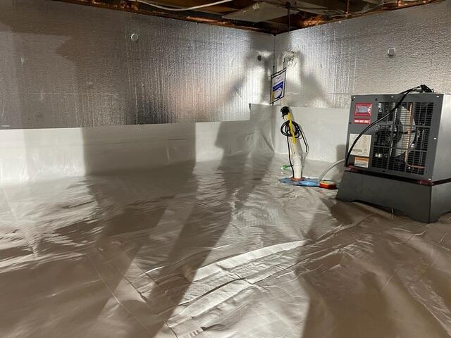 SmartSump Pump System and SaniDry Dehumidifer