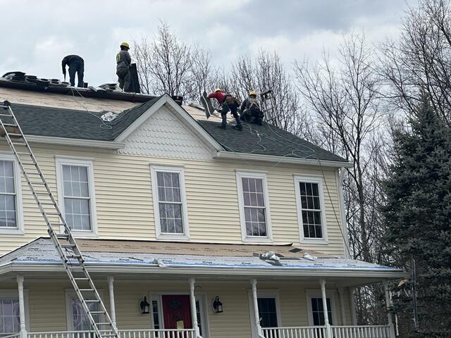 Installing The IKO Shingles