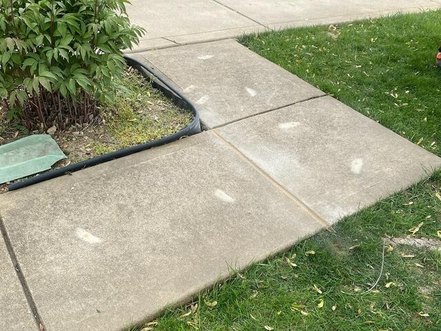 Leveled Sidewalk