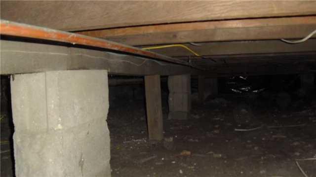 Sagging Crawl Space Beams