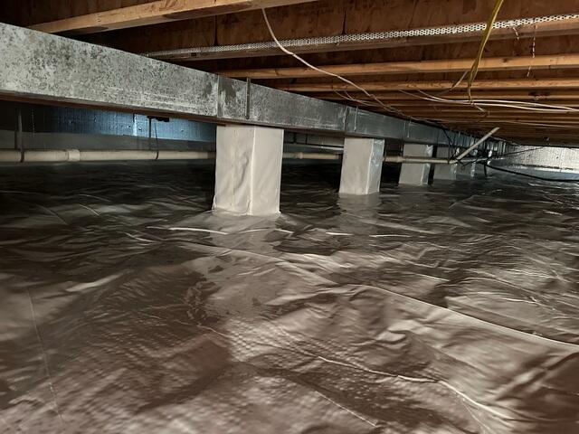 Treated Crawl Space