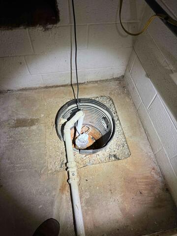 Old Sump Pump