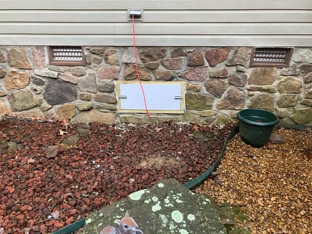 New Crawl Space Door