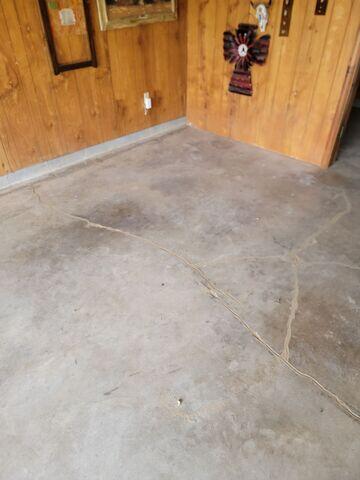 Concrete Garage Floor Lifted, Leveled, and Protected