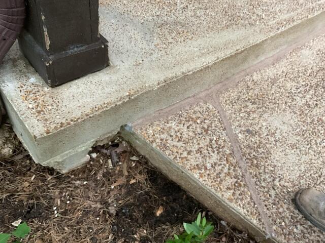 Concrete Crack Repaired