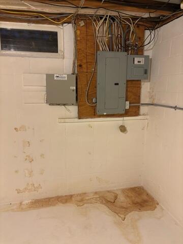 Water-Stained Basement