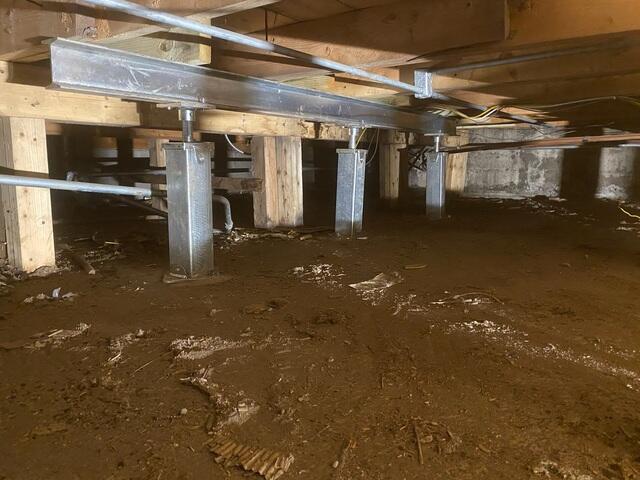 New Main Beam Installed with SmartJack® Support
