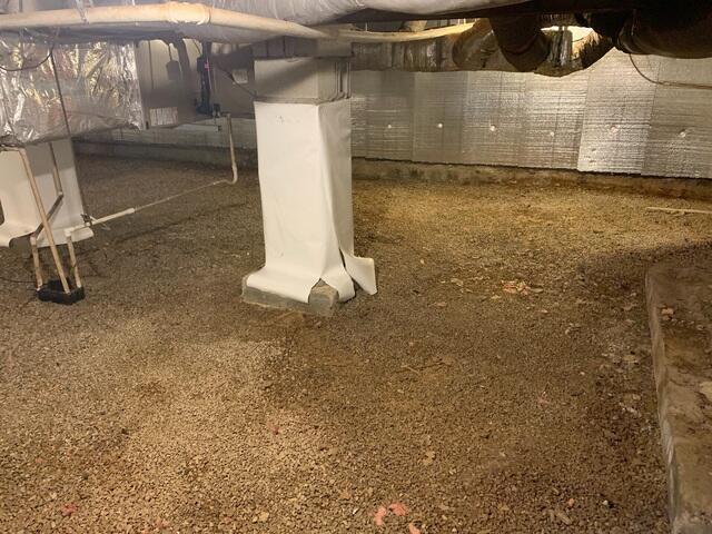 Dirt Crawl Space Floor