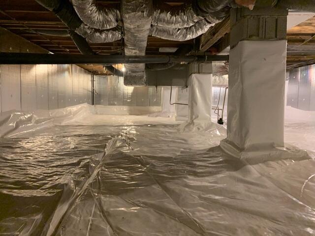 Treated Crawl Space