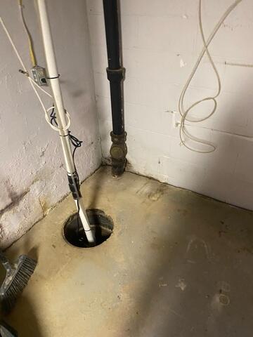 Old Sump Pump