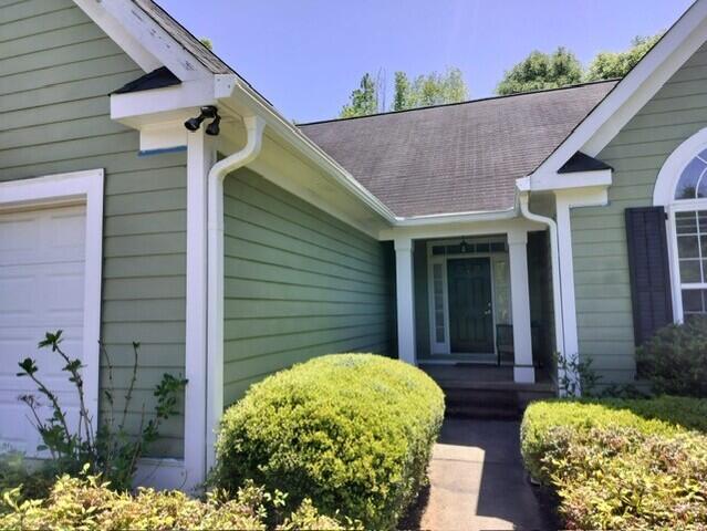A refreshed front door area!