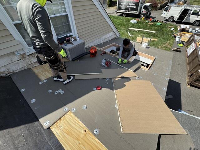 New Rubber Roof Is Installed