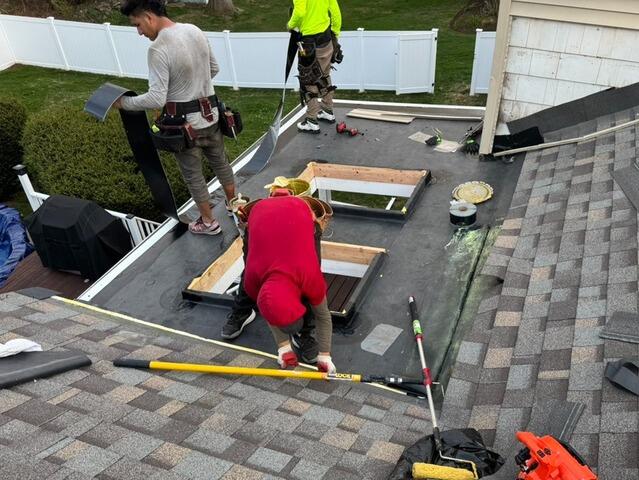 Rubber Roof Is Finished