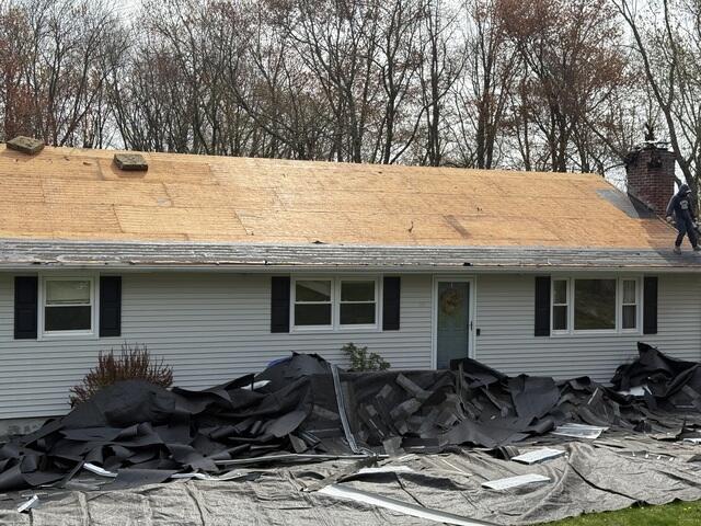 The Sheathing Is Examined