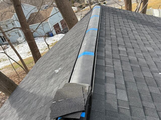 Ridge Vent Is Installed