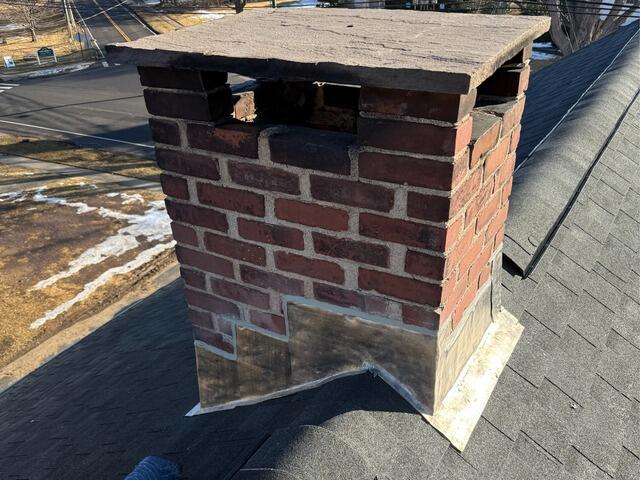 New Flashing Installed on the Chimney