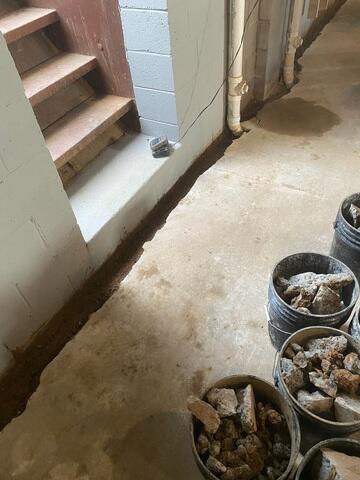 During WaterGuard Install