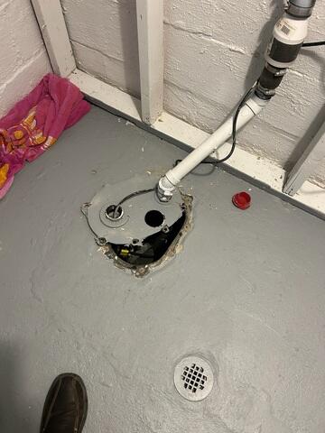 Undersized Sump