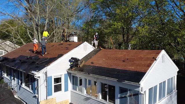 The Sheathing Is Examined