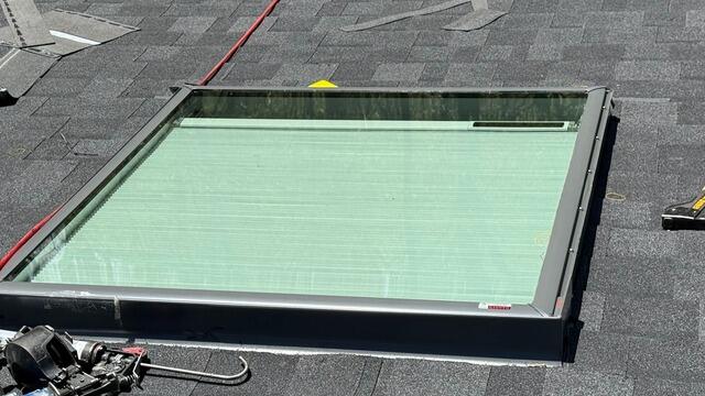 New Skylights Are Installed
