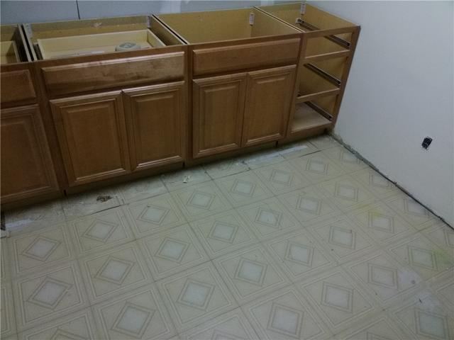 Chipped Ceramic Floor