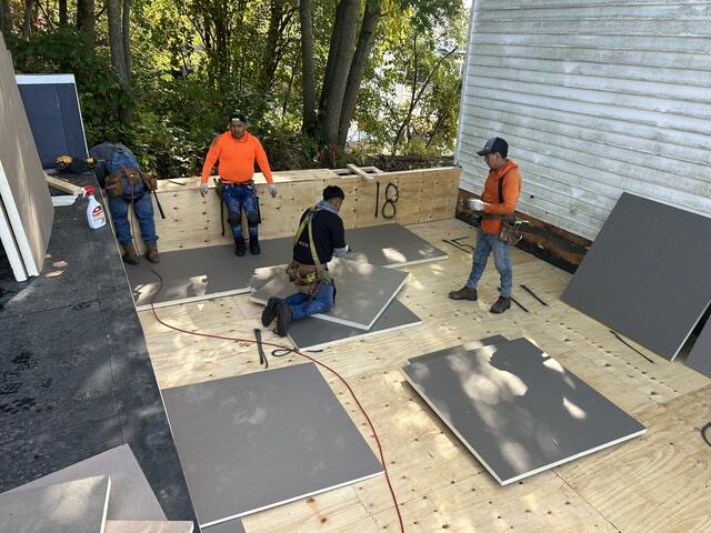 Insulation Is Installed
