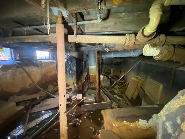 Extensive Damage and Decay