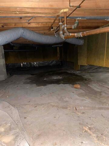 Wet Crawl Space