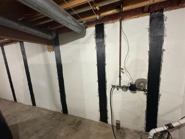 Low-Profile, High-Strength Wall Support