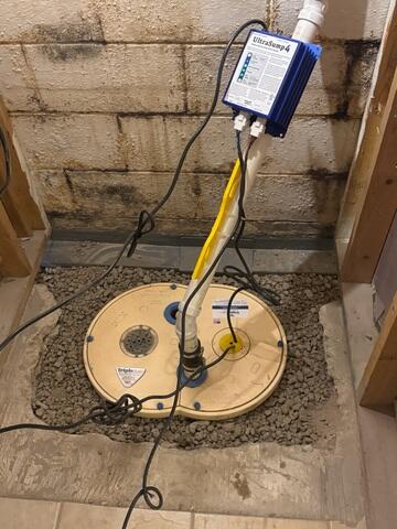 TripleSafe Sump Pump Installation
