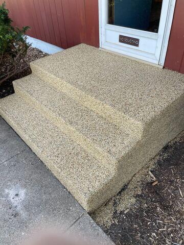 After - Sleek New Durastone Finish