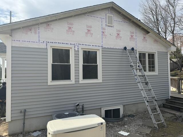 New Siding Is Installed