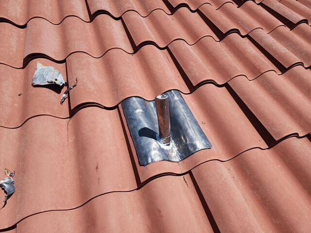 replace of new lead pipe.