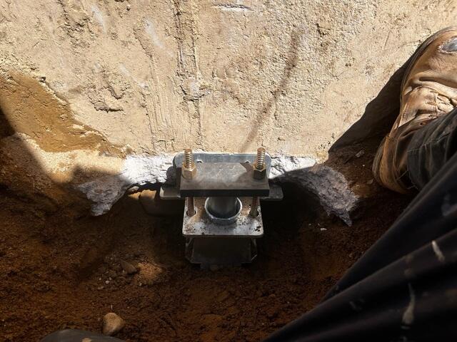 Push Piers Driven into Durable Soil
