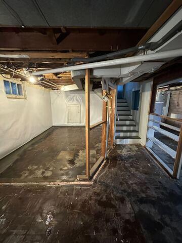 Finished Waterproofing with a Clean, Dry Look