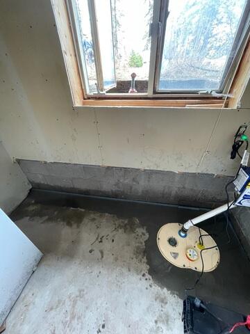 WaterGuard Below Floor Drainage - After