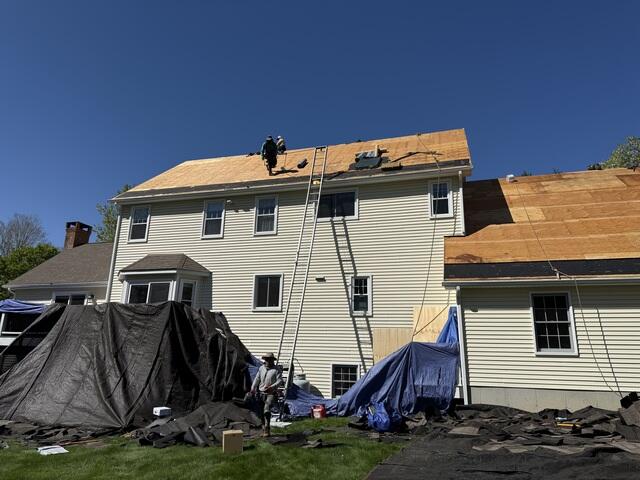 The Sheathing Is Examined