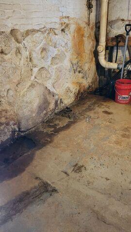 Wet Basement Damage
