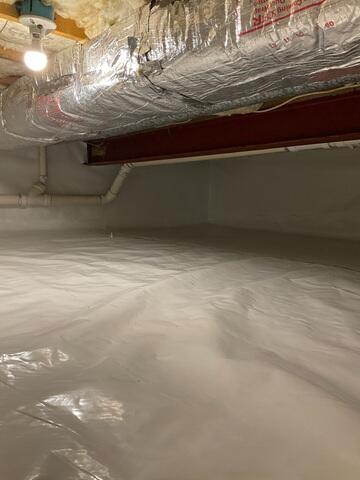 Encapsulated Crawl Space