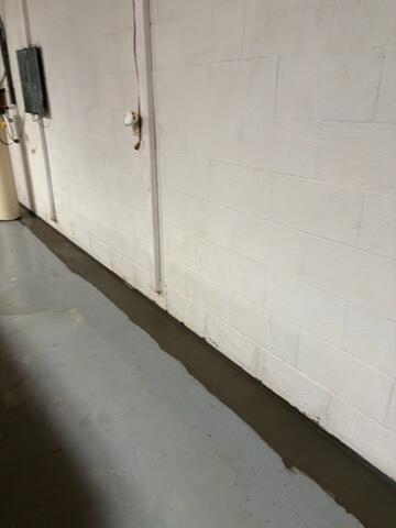 Drainage System Installed