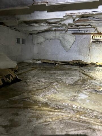 Wet Crawl Space