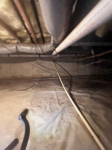 Damp Crawl Space