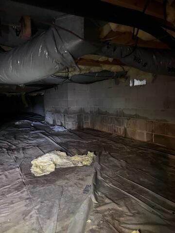 Wet Crawl Space