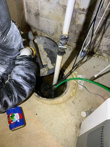 Old Sump Pump