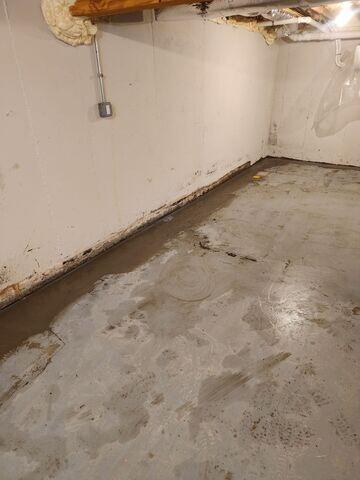 Perimeter Drainage Concreted into Foundation