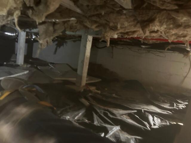 Messy Crawl Space