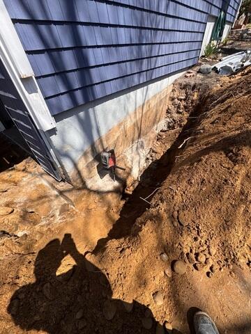 Push Pier Excavation