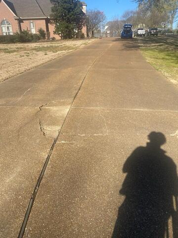 Concrete Driveway in Bad Shape