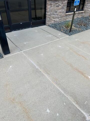 Entryway Restored to Safe and Even Condition