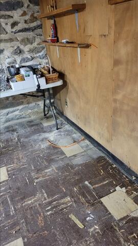 Before Waterproofing